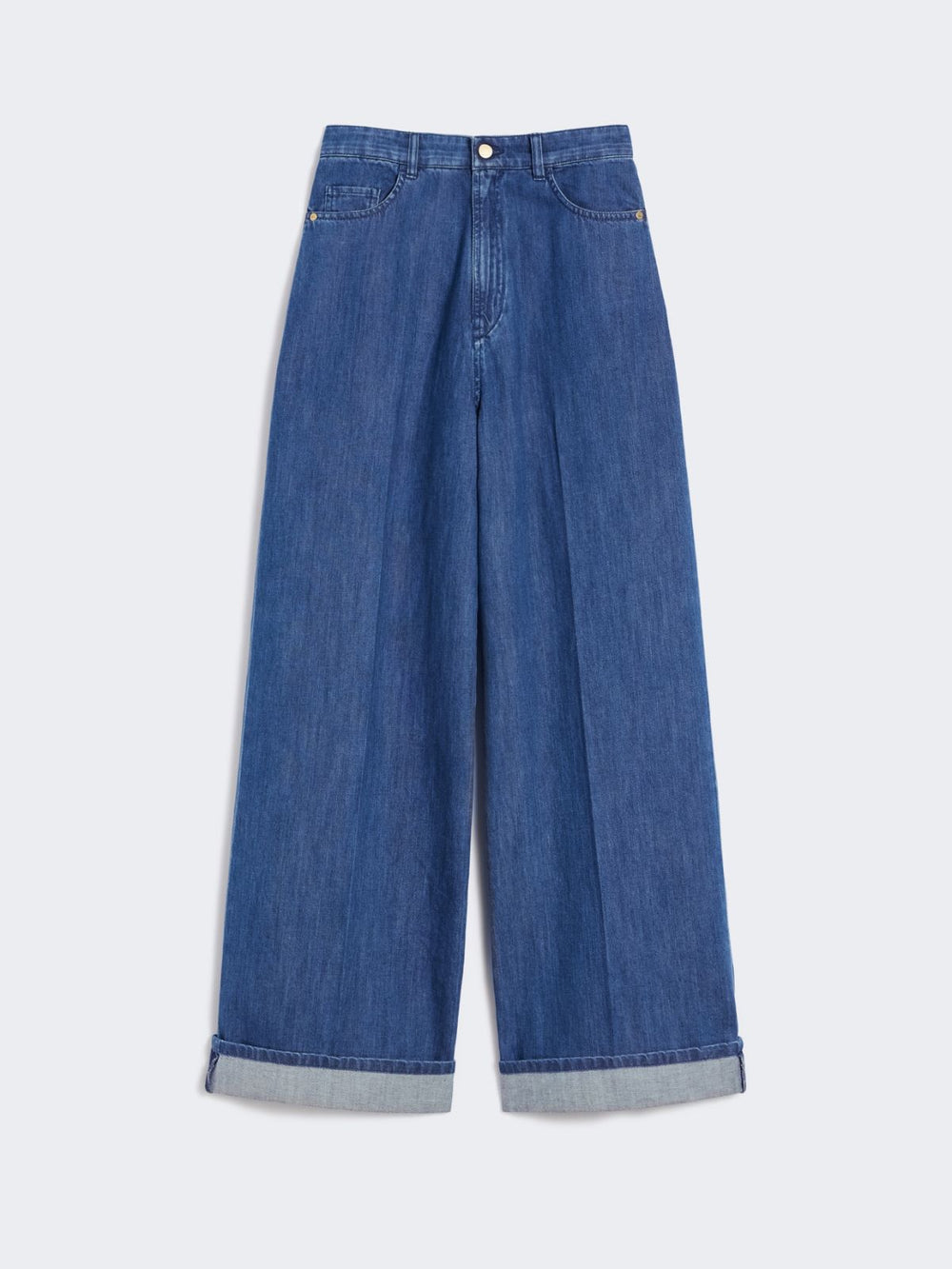 Washed denim jeans - Ultramarine