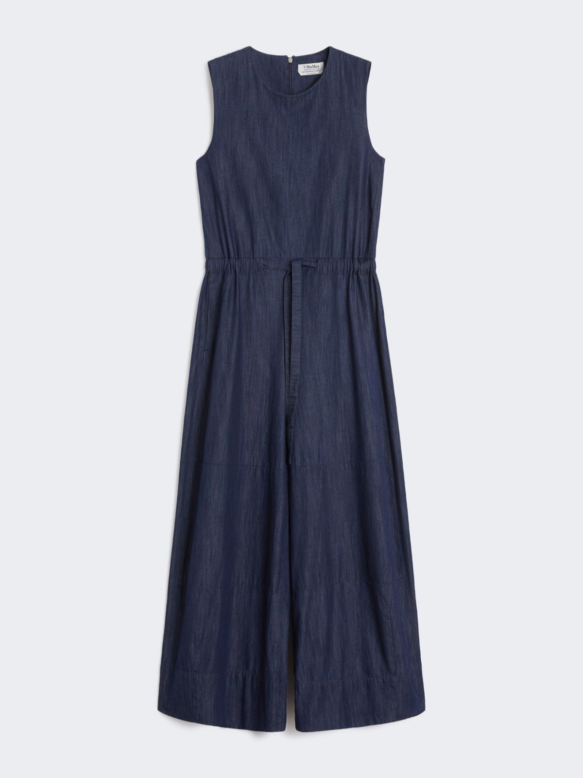 Cotton denim jumpsuit - Midnightblue