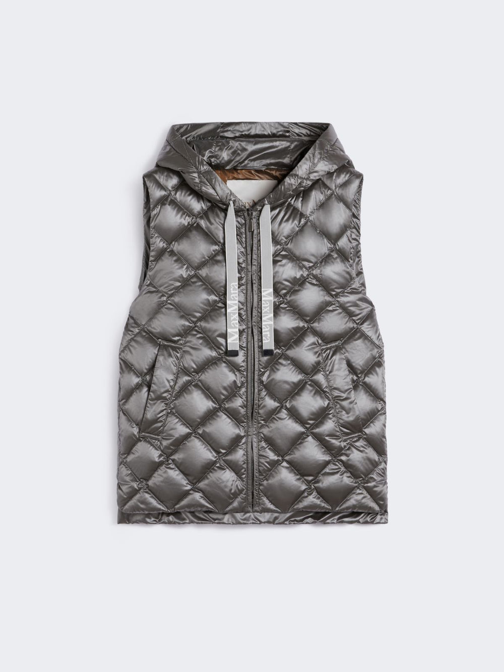 Water-repellent padded gilet - Medium grey