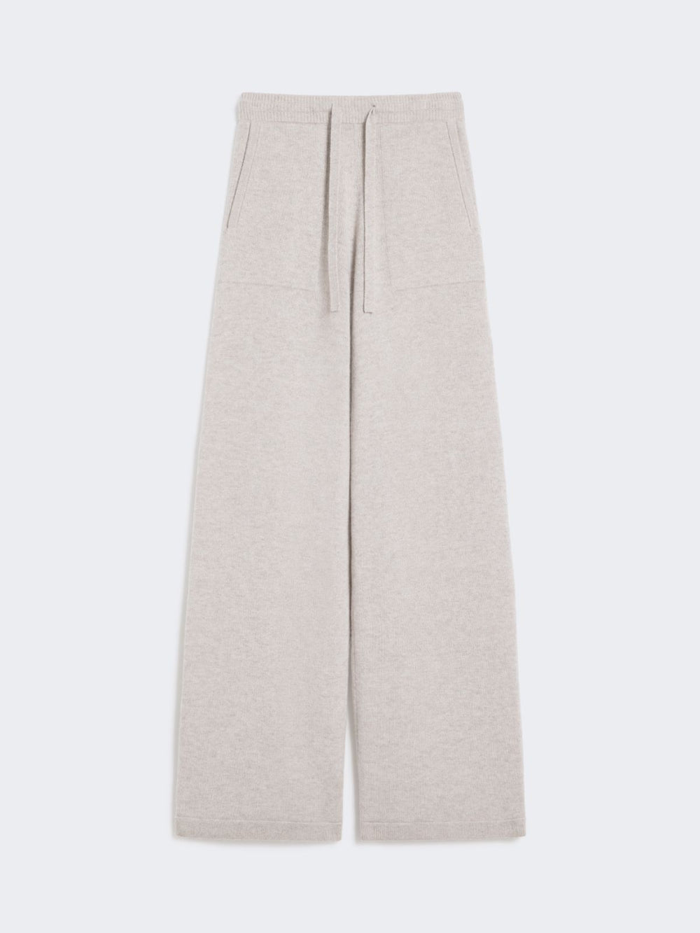 Wool and cashmere trousers - Beige