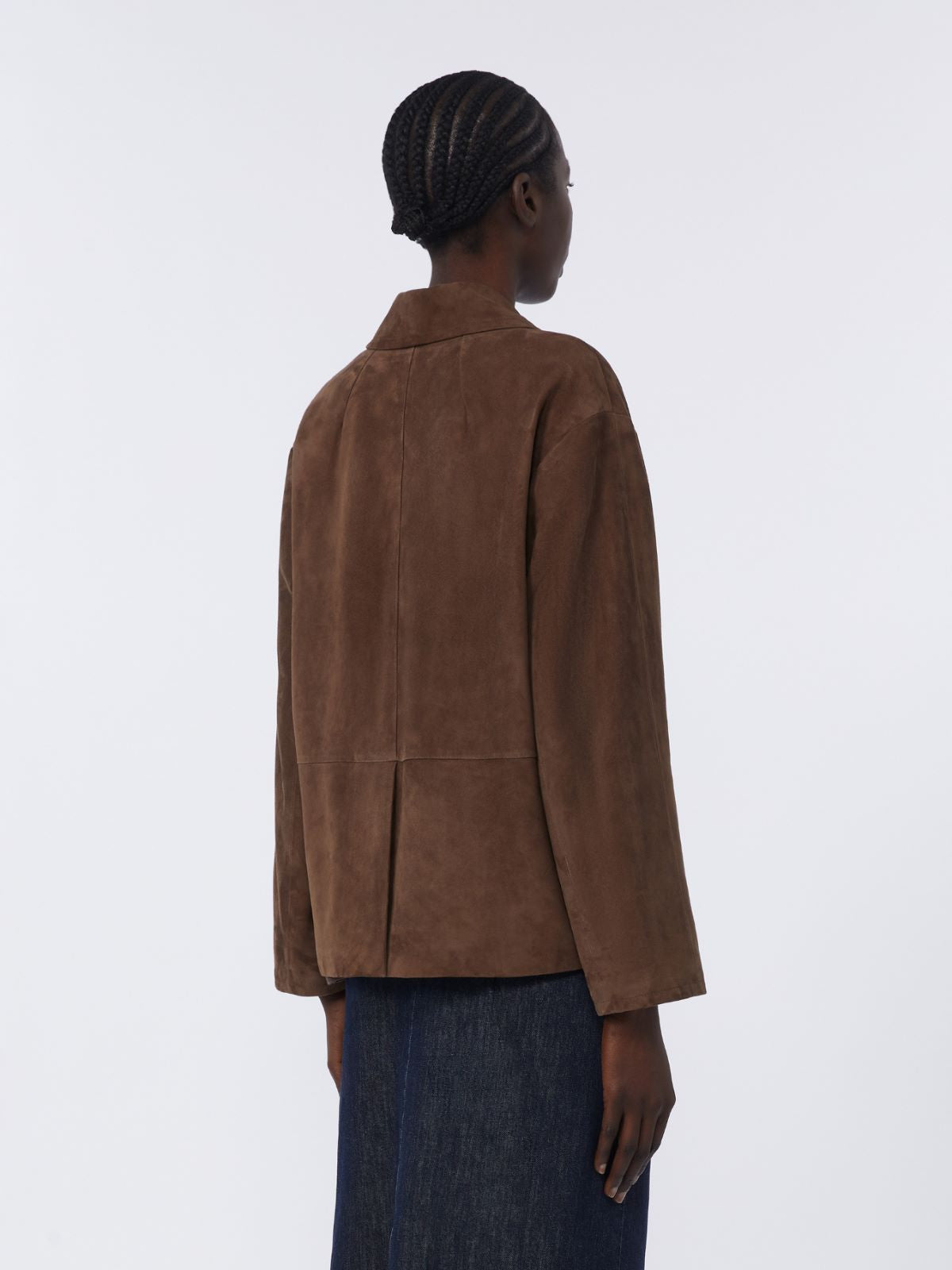 Suede jacket - Brown