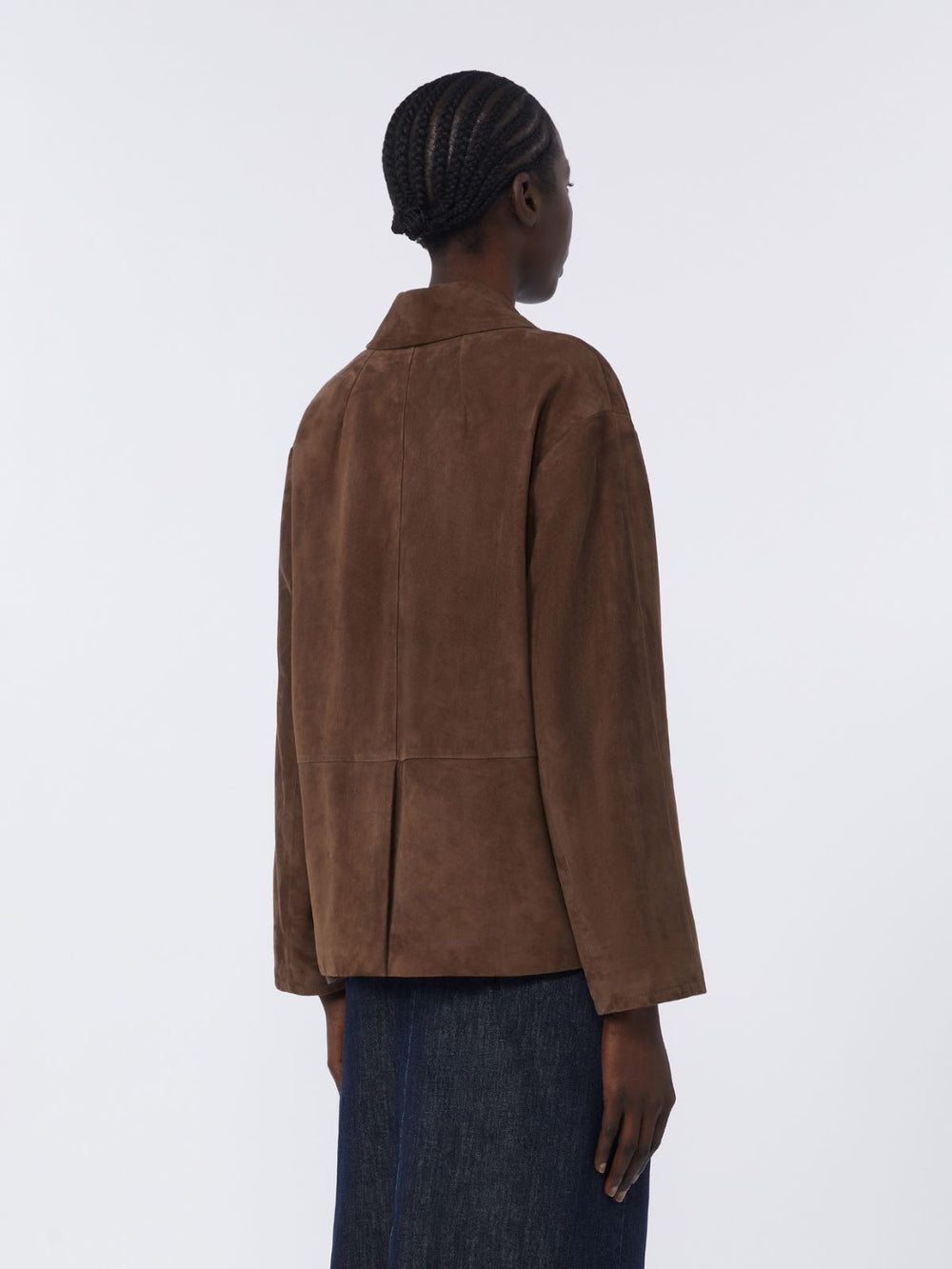 Suede jacket - Brown