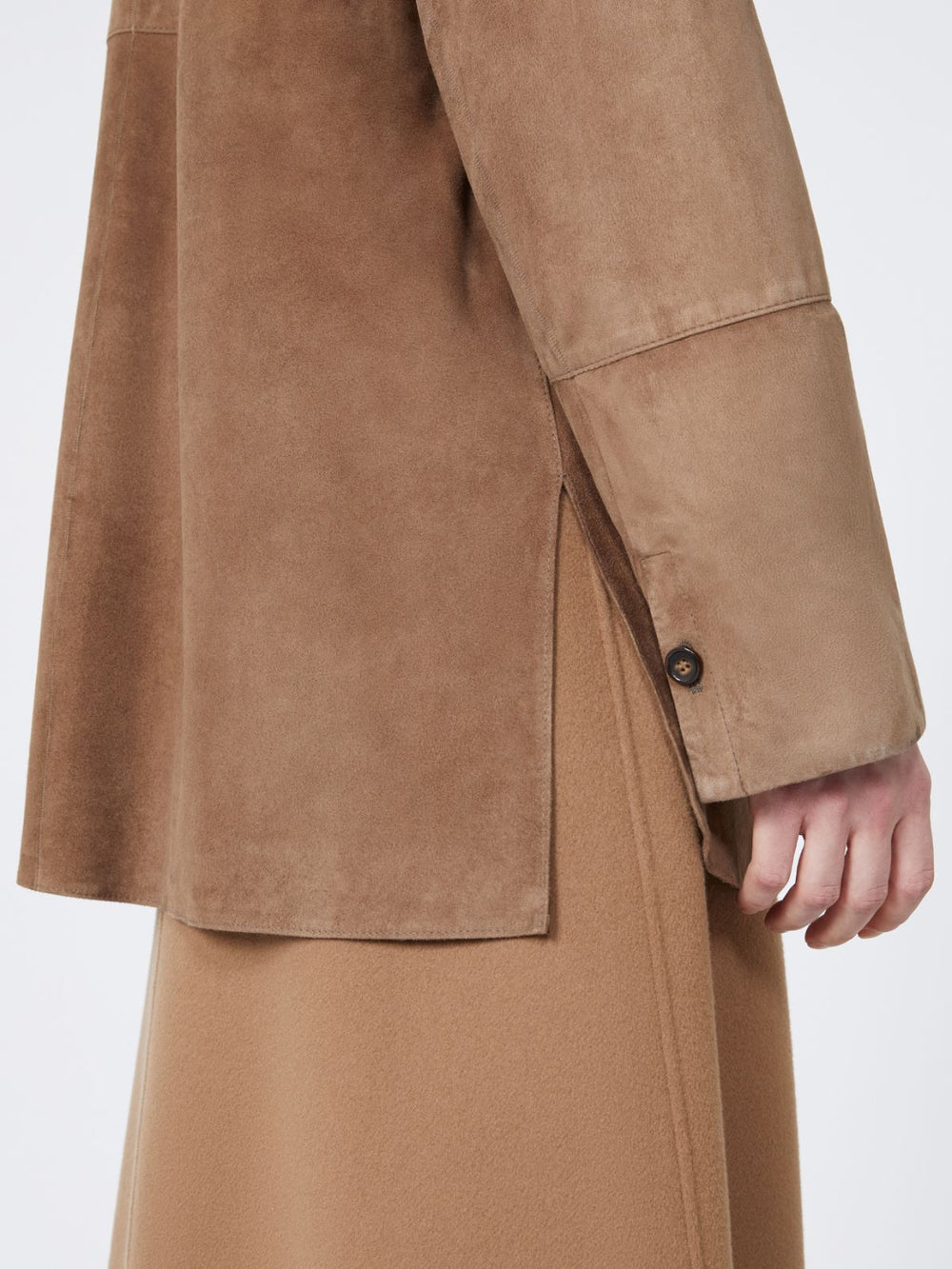 Suede jacket - Brown