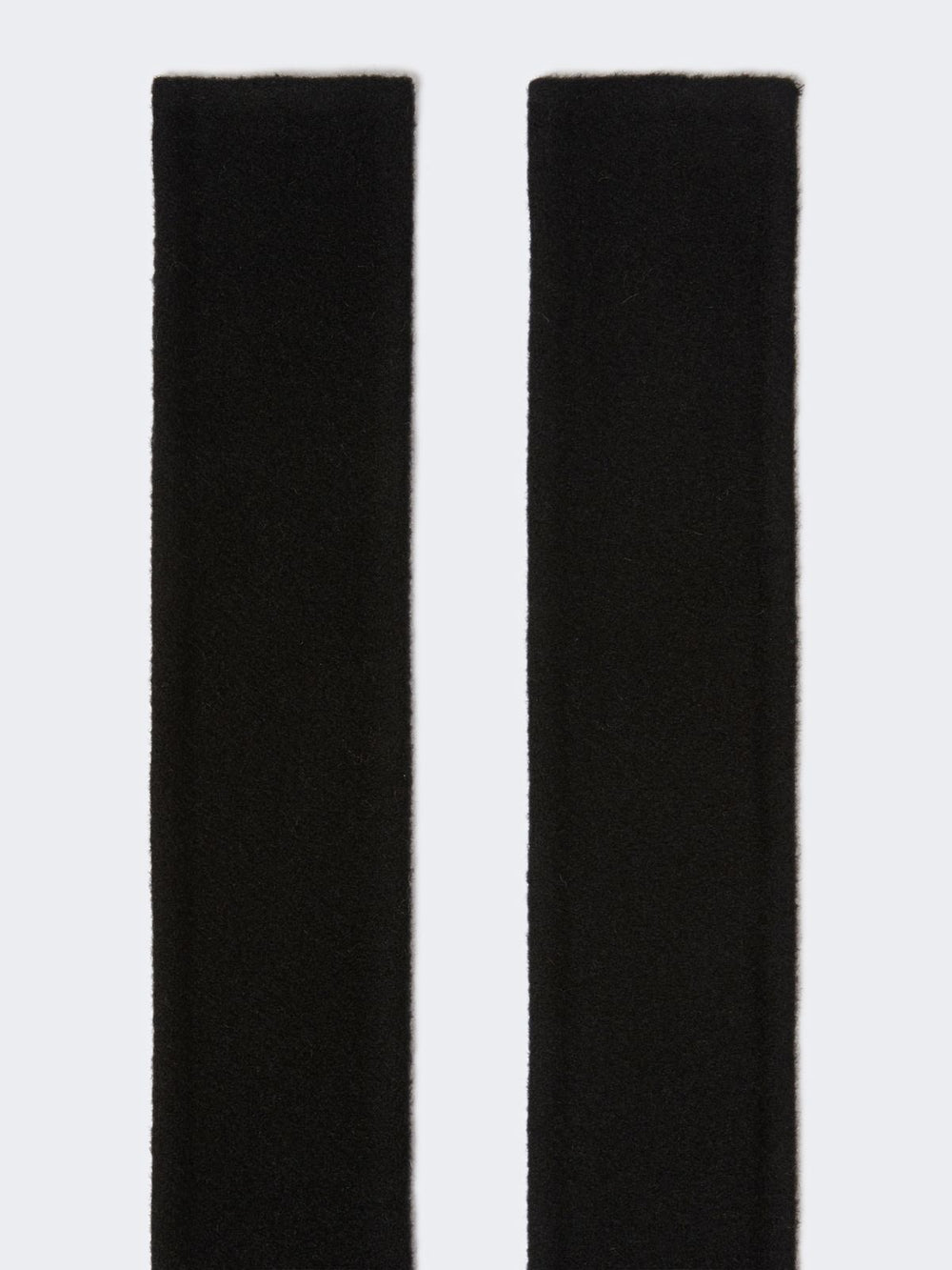 Belt in pure wool fabric - Black