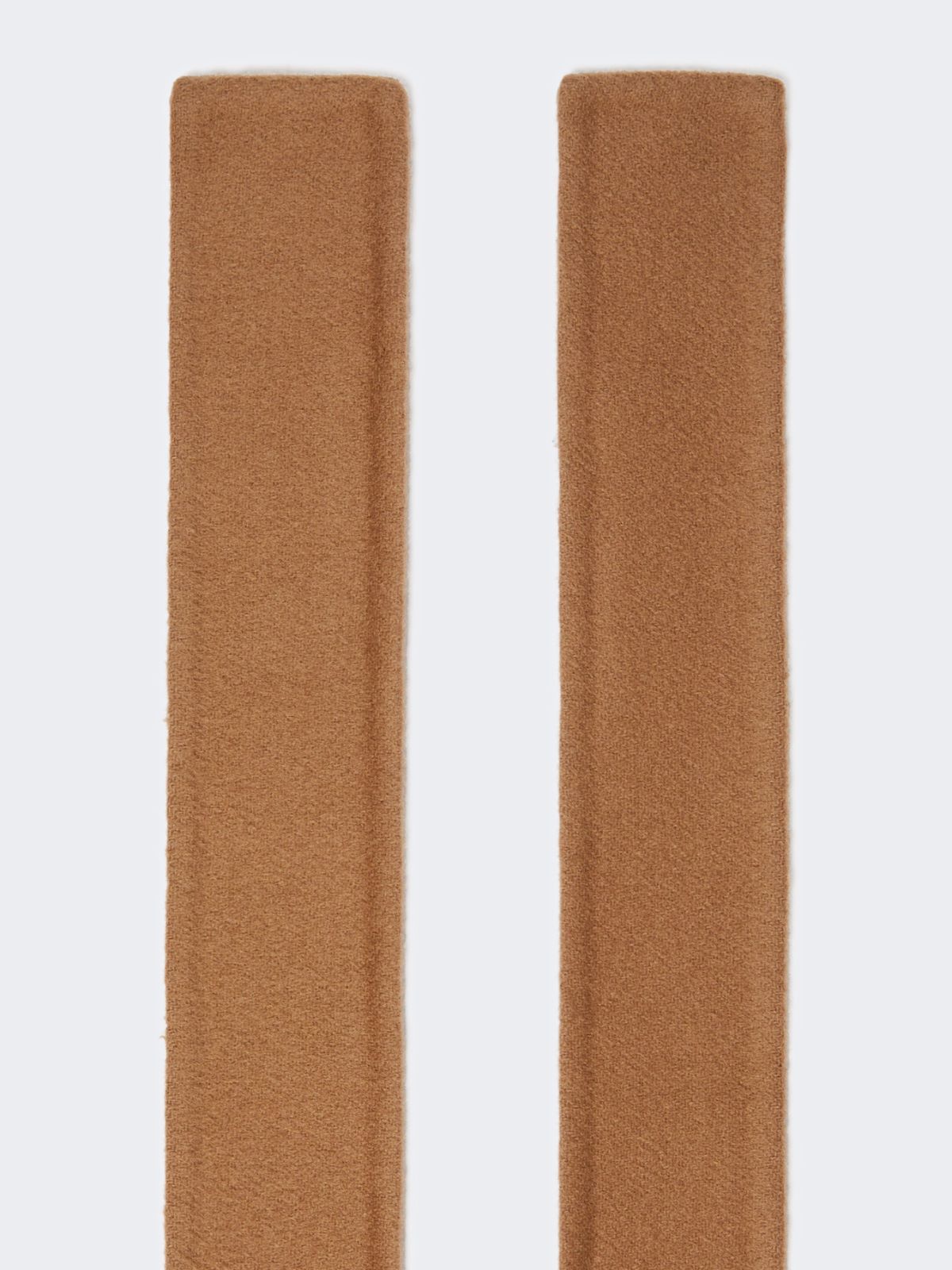 Belt in pure wool fabric - Camel