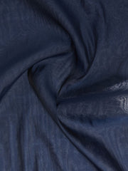 Silk blend stole - Ultramarine