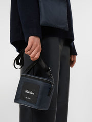 Scarf in water-repellent technical fabric - Midnightblue