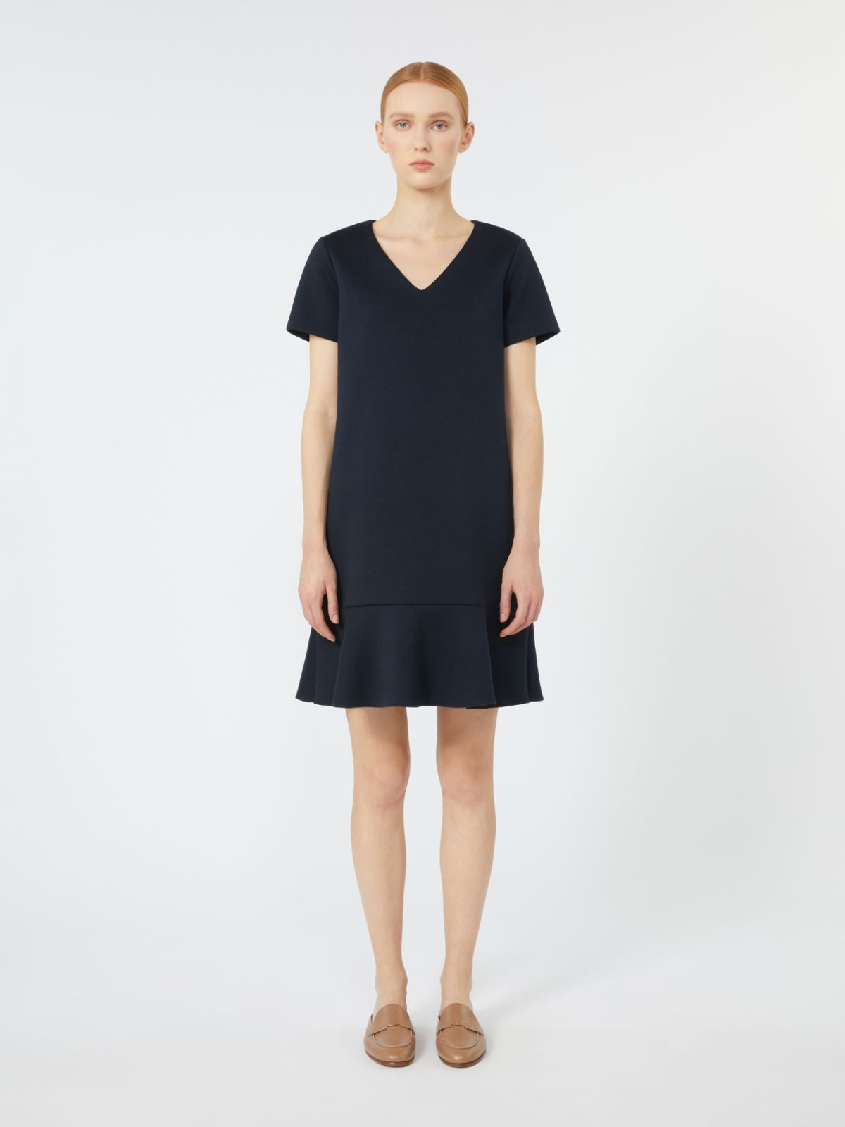 Jersey mini dress - Navy