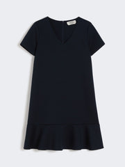 Jersey mini dress - Navy