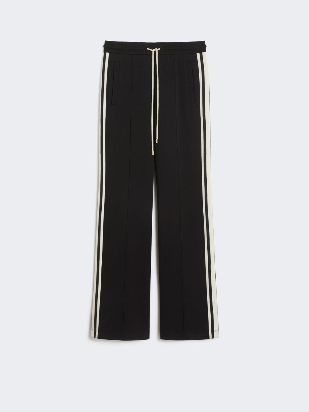 Cotton jersey trousers - Black