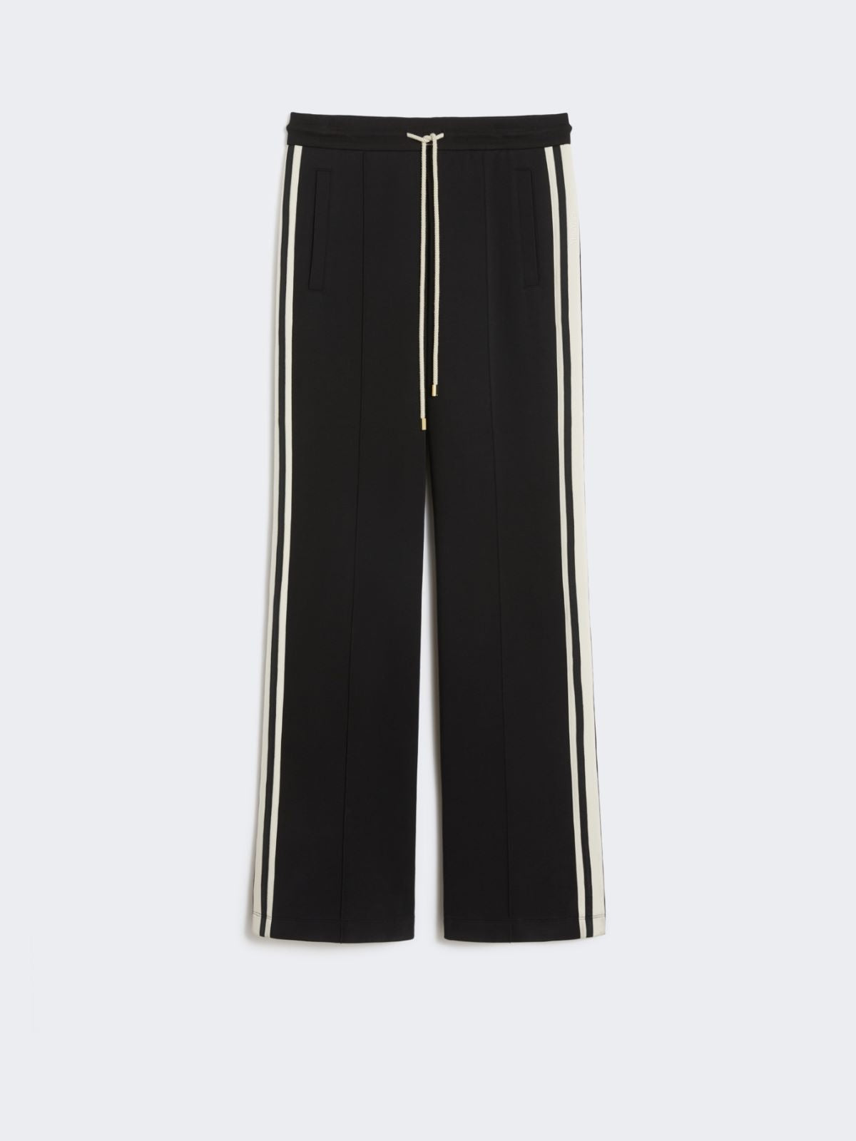 Cotton jersey trousers - Black