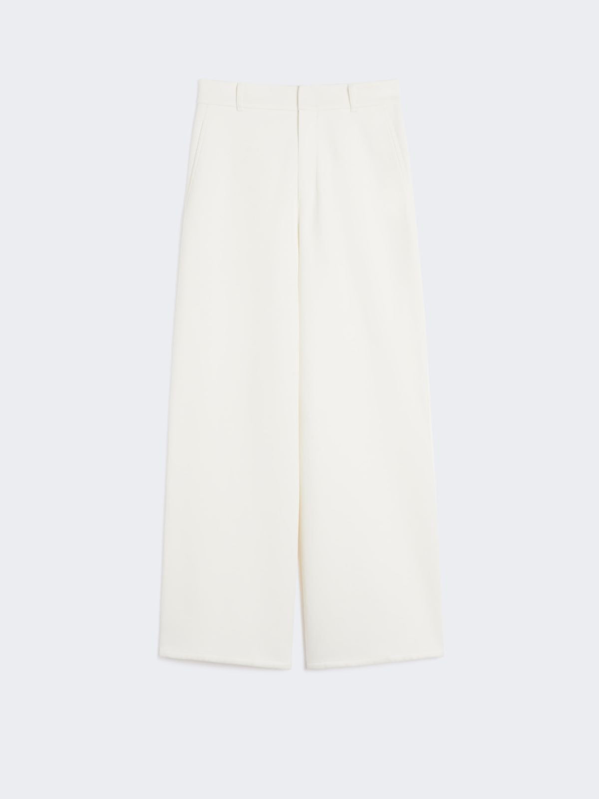Jersey trousers - White
