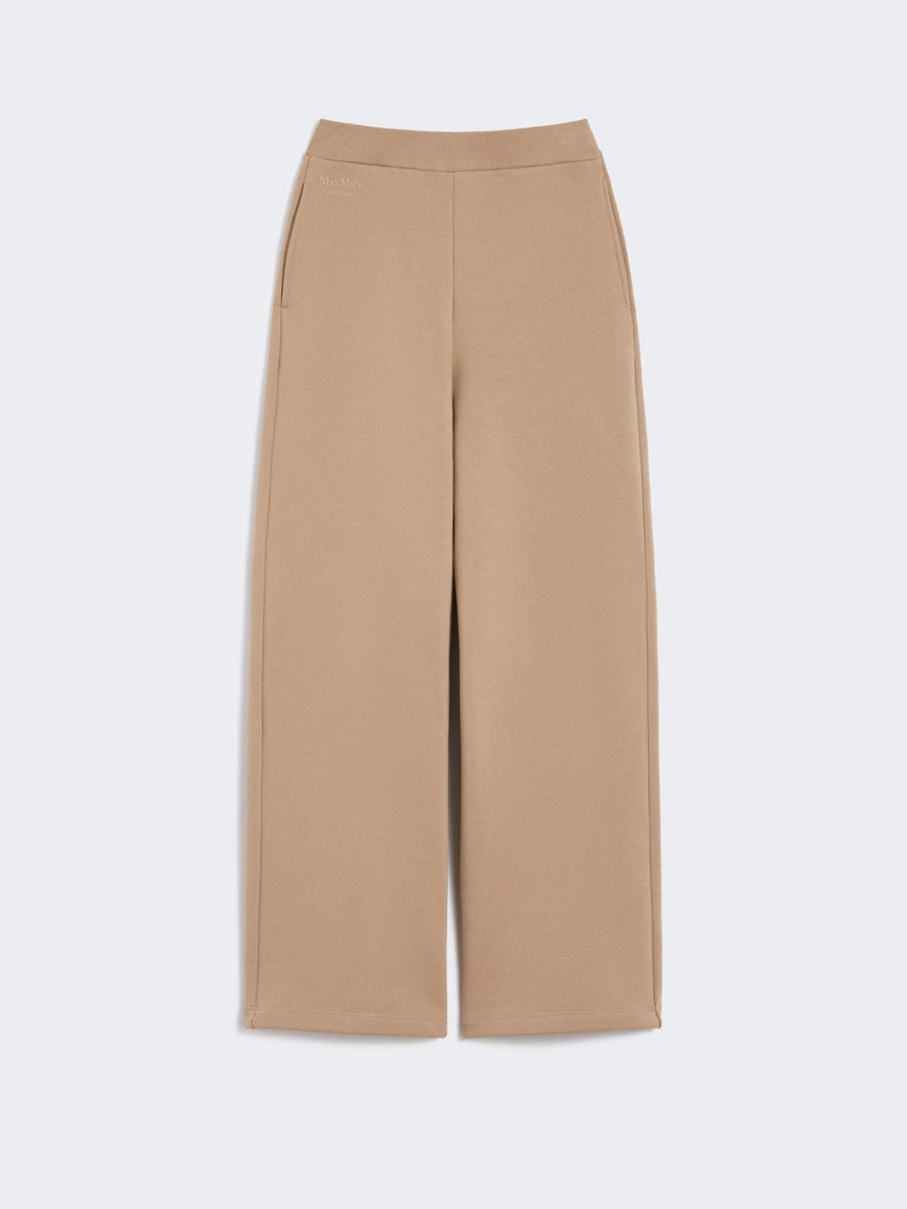 Cotton jersey trousers - Biscuit