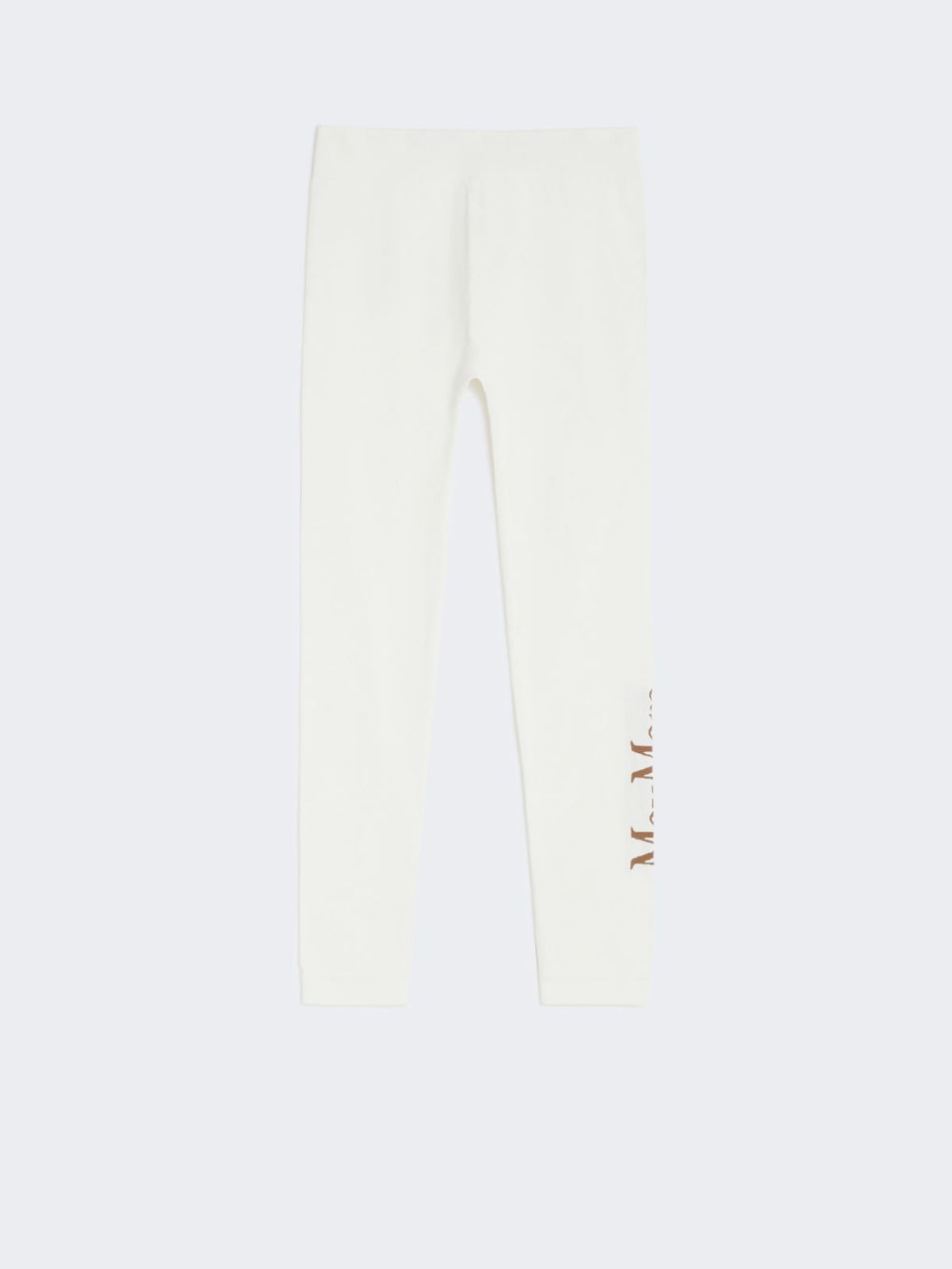 Stretch technical fabric leggings - White