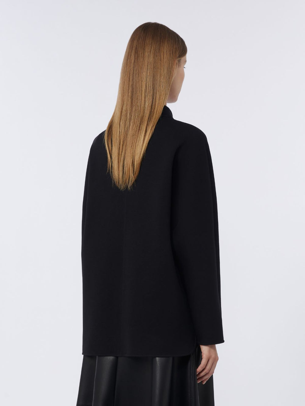 T-shirt in jersey scuba - Black